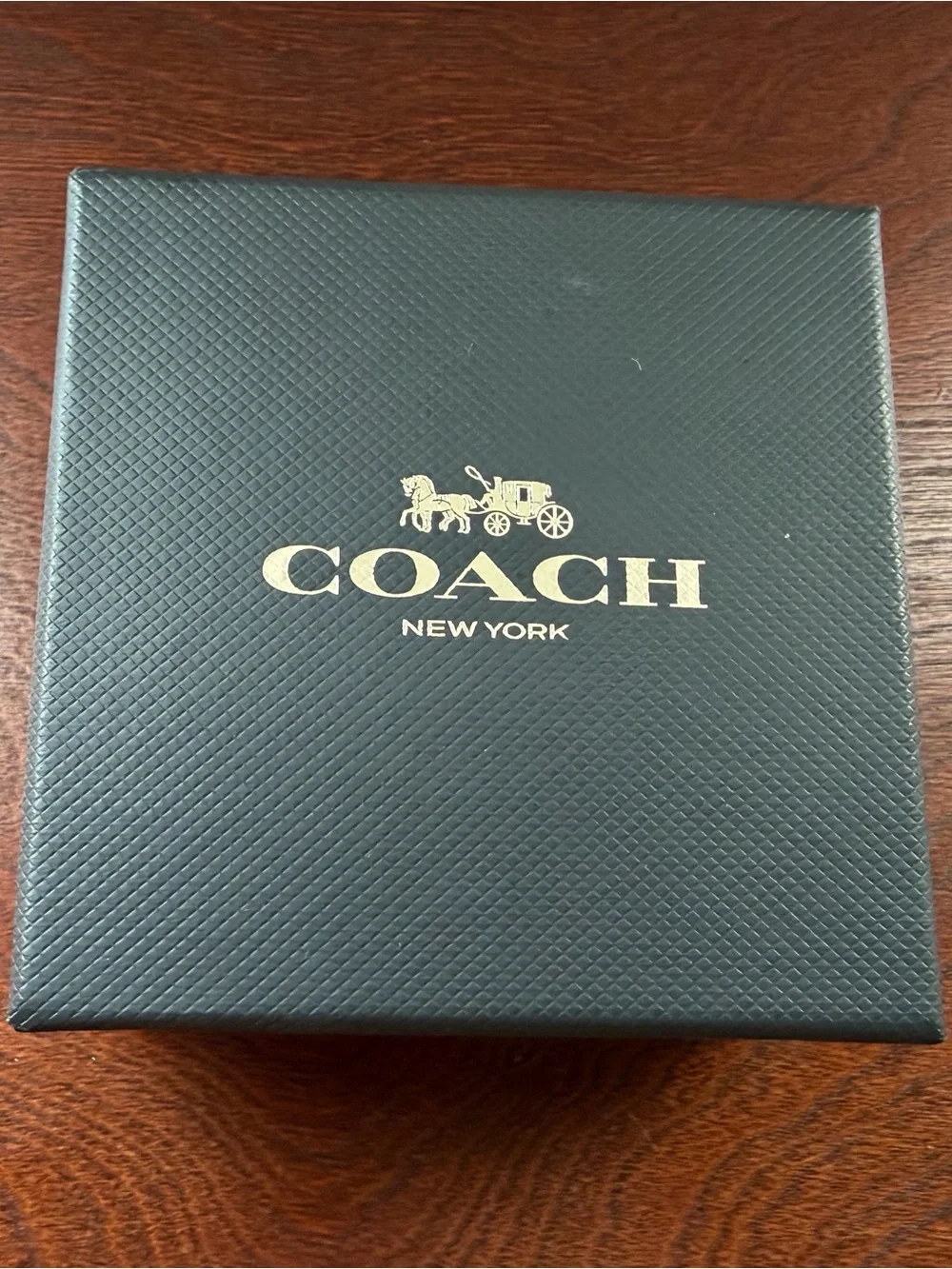 Coach Gold and Pearl Accent Ring Trio